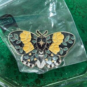 Rose moth pin